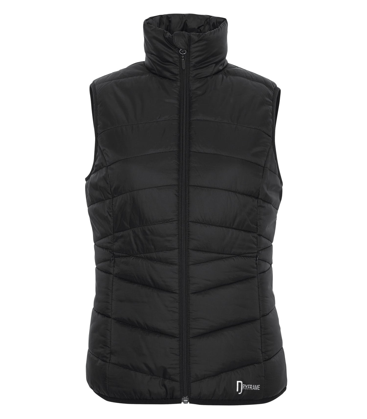 DryFrame DF7673L, Dry Tech Insulated Ladies' Vest, Black
