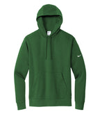 Nike DR1499, Club Fleece Sleeve Swoosh Pullover Hoodie, Gorge Green