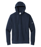 Nike DR1499, Club Fleece Sleeve Swoosh Pullover Hoodie, Midnight Navy