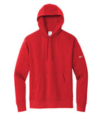Nike DR1499, Club Fleece Sleeve Swoosh Pullover Hoodie, University Red