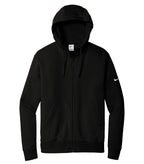 Nike DR1513, Club Fleece Sleeve Swoosh Full Zip Hoodie, Black