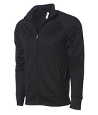 INDEPENDENT EXP70PTZ, Unisex Lightweight Poly-tech Track Jacket, Black Black