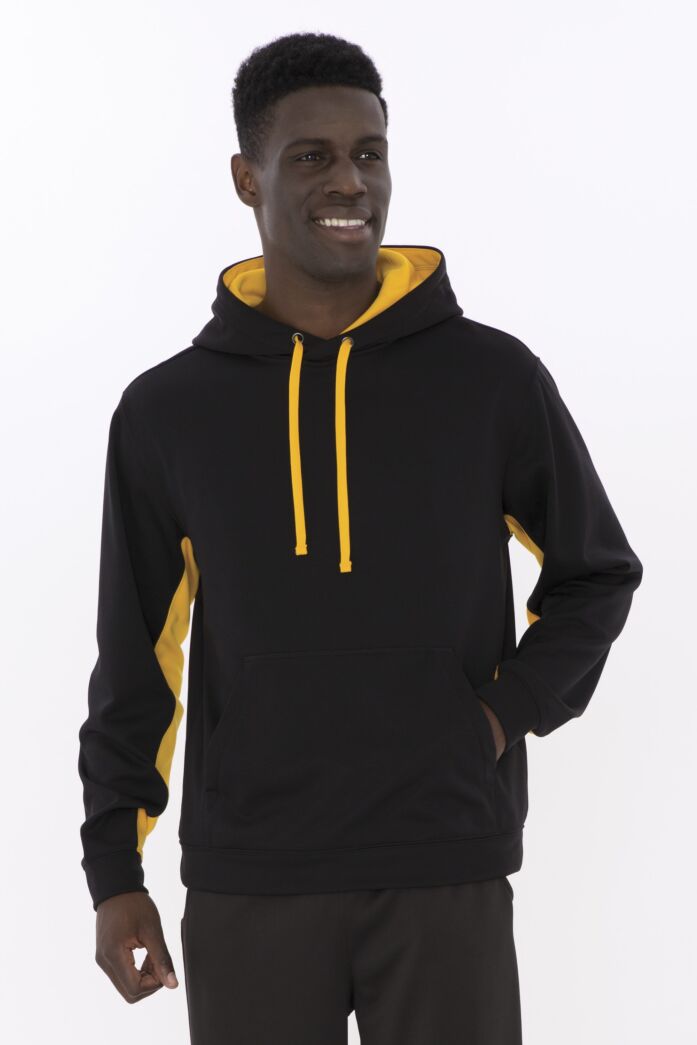 ATC Game Day F2011, Fleece Cblock Hooded, Black/Char
