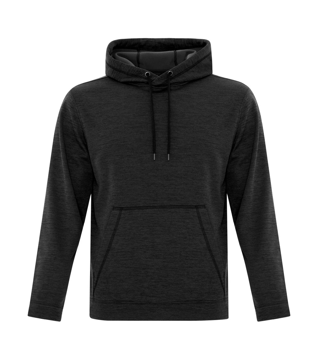 ATC F2033, Dynamic Heather Fleece Hoodie, Black Dynamic