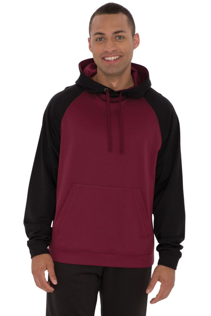 ATC Game Day F2037, Fleece Twotone Hooded, Athletic Grey