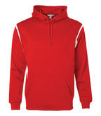 ATC F2201, Ptech Fleece Varcity Hoodie, True Red/White