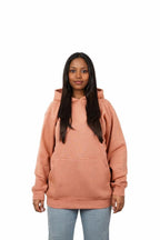 Milltex Sportswear 1017W, Women’s Oversized Hoodie | Heavyweight Fleece, Mocha Mousse