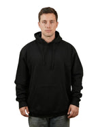 Milltex Sportswear 1017, Men’s Oversized Hoodie | Streetwear Heavyweight, Black
