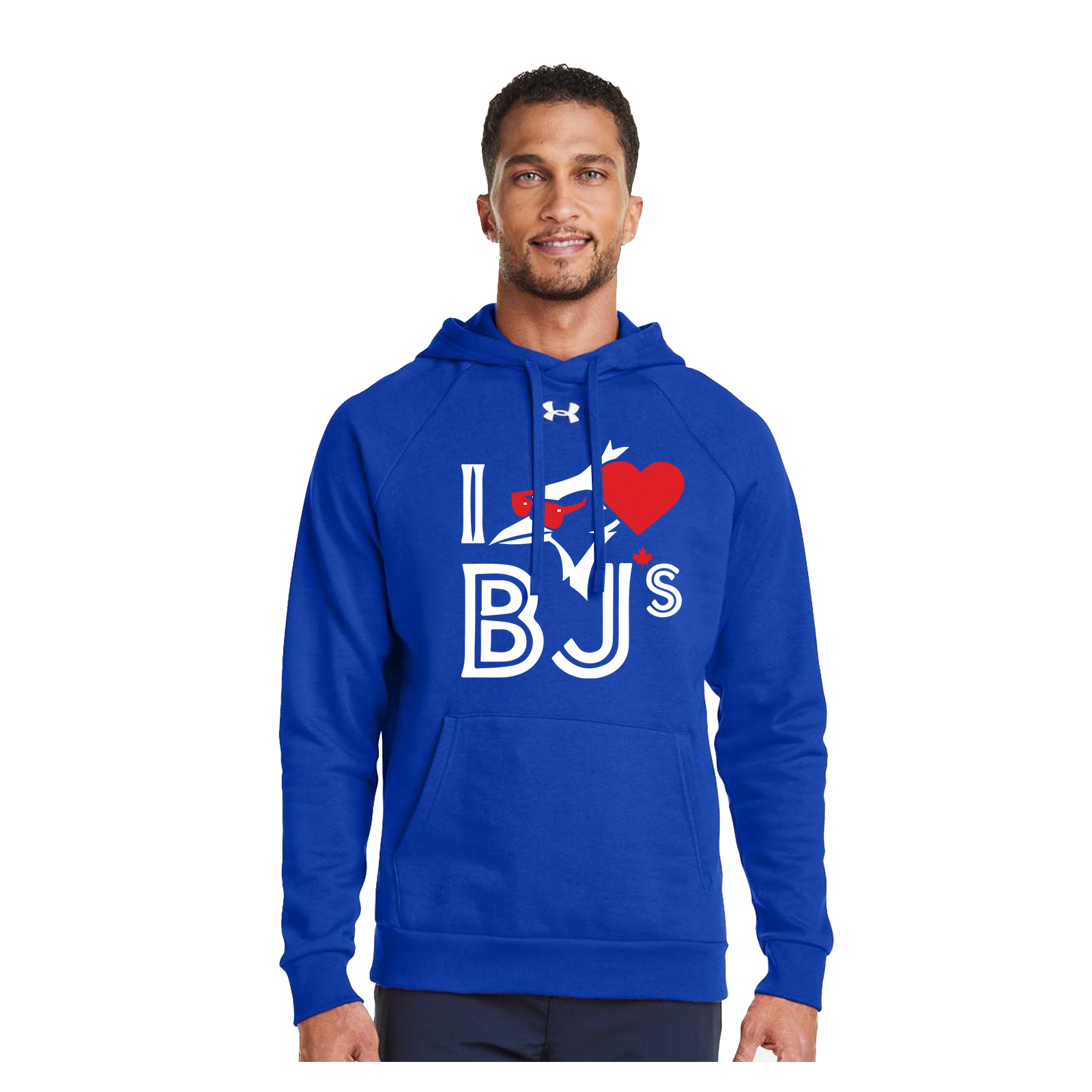 Under Armour Pullover Hoodie – I Love BJs Sunglasses Edition