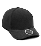 INIVI IV141, Cooper Corduroy 2 Panel Cap, Black