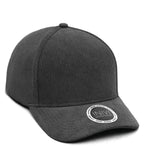 INIVI IV141, Cooper Corduroy 2 Panel Cap, Dark Grey