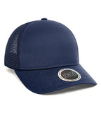 INIVI IV162, Tenfour 2 Panel Trucker Cap, Navy/Navy
