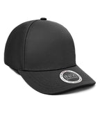 INIVI IV163, Bottlecap 2 Panel Cap, Black