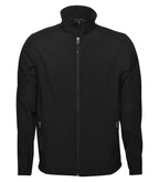 Coal Harbour J7603, Everyday Water Repellent Soft Shell Jacket, Black