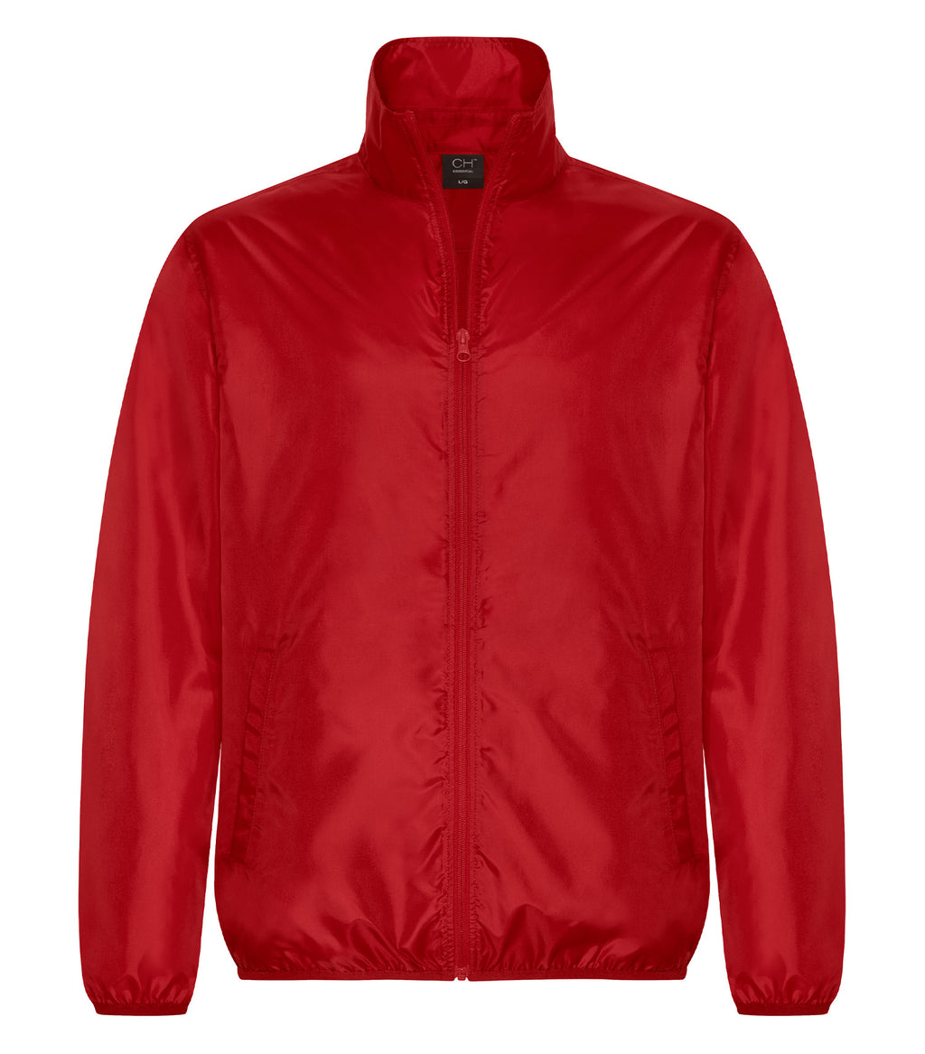 CH Essential J7700, Water Resistant Windbreaker Jacket, Extra Red*