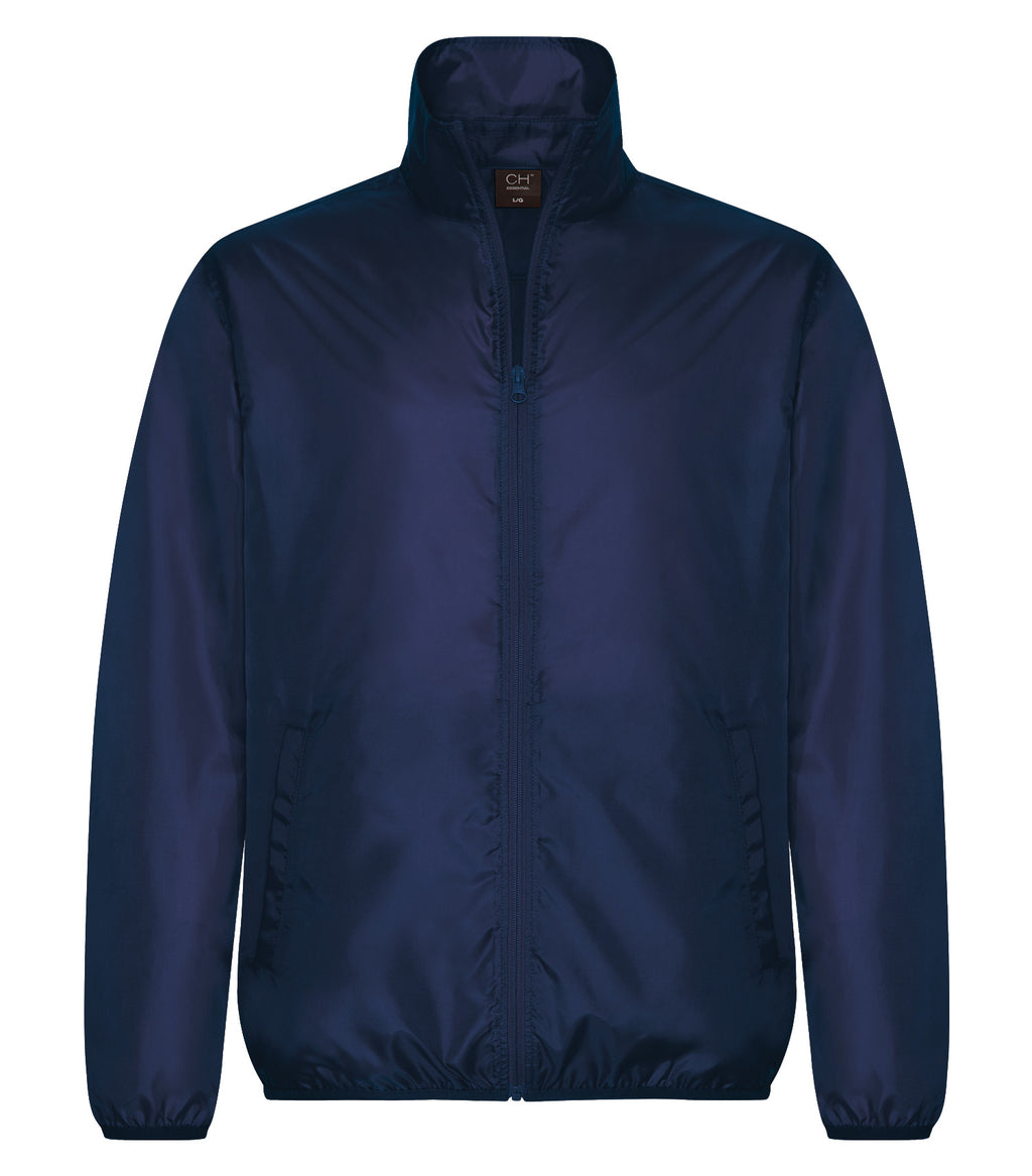 CH Essential J7700, Water Resistant Windbreaker Jacket, Navy