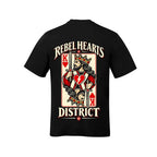 Rebel Hearts District Men's T-Shirt — King of Hearts back
