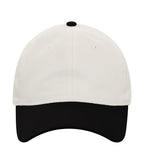 KOI KOI1830, Two Tone Unstructured Snapback Cap, Natural/Onyx