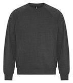 KOI KOI2057, Element Cvc French Terry Crewneck, Charcoal Heather Grey*