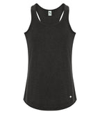KOI KOI8035L, Triblend Racerback Ladies' Tank, Charcoal Triblend
