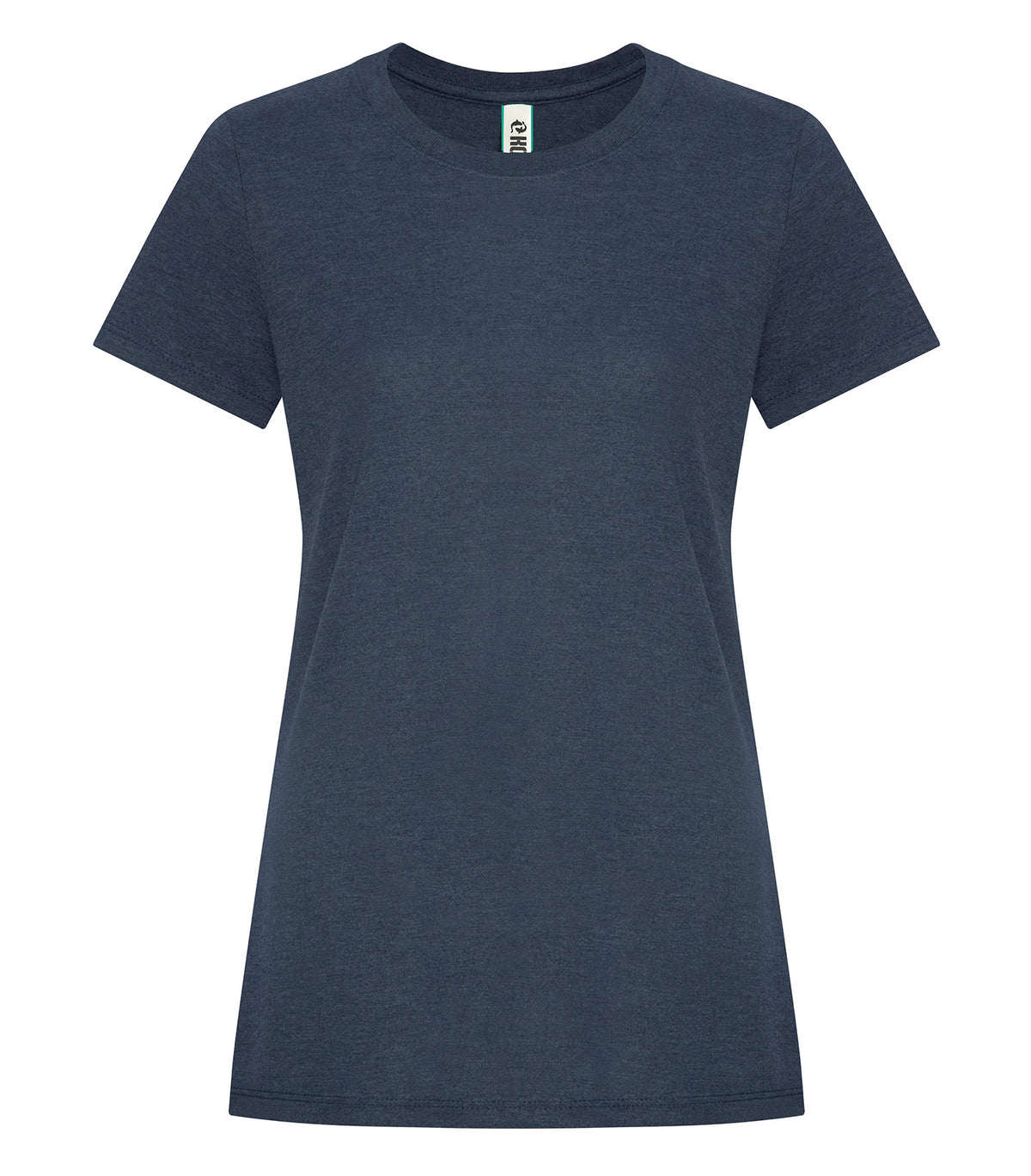 KOI KOI8050L, Element Triblend Ladies' Tee, Indigo Frost