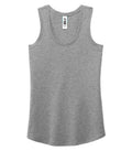 KOI KOI8055L, Element Triblend Racerback Ladies’ Tank, Grey Frost