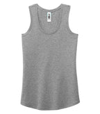 KOI KOI8055L, Element Triblend Racerback Ladies’ Tank, Grey Frost