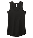 KOI KOI8055L, Element Triblend Racerback Ladies’ Tank, Onyx