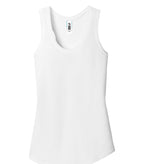 KOI KOI8055L, Element Triblend Racerback Ladies’ Tank, White