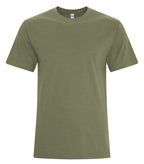 KOI KOI8060, Element Ring Spun Cvc Tee, Olive Green