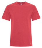 KOI KOI8060, Element Ring Spun Cvc Tee, Red Jasper
