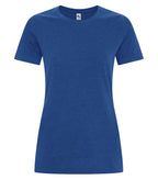 KOI KOI8060L, Element Ring Spun Cvc Ladies' Tee, Lapis