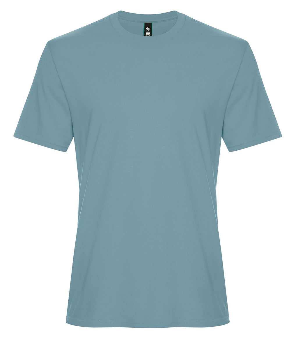 KOI KOI8070, Element Ring Spun Cotton Tee, Blue Mist