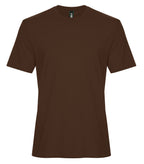 KOI KOI8070, Element Ring Spun Cotton Tee, Coffee Brown