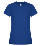 KOI KOI8070L, Element Ring Spun Cotton Ladies' Tee, Lapis Blue