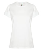 KOI KOI8070L, Element Ring Spun Cotton Ladies' Tee, White