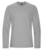 KOI KOI8075, Element Ring Spun Cotton Long Sleeve Tee, Grey Heather*