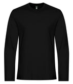 KOI KOI8075, Element Ring Spun Cotton Long Sleeve Tee, Midnight Blue