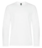 KOI KOI8075, Element Ring Spun Cotton Long Sleeve Tee, White