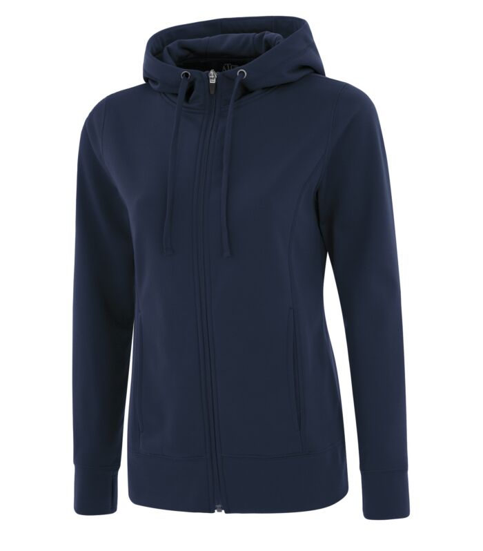 ATC Game Day L2004, Fleece F/z Lds' Hood, True Navy