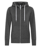 ATC ESACTIVE L2018, Core Full Zip Ladies’ Hoodie, Charcoal Heather*