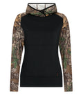 ATC RealTree L2051, Tech Fleece Ladies' Hoodie, Black/Realtree Xtra