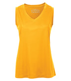 ATC L3527, Pro Team Sleeveless V-neck Ladies' Tee, Gold
