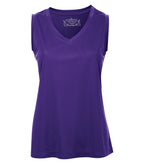 ATC L3527, Pro Team Sleeveless V-neck Ladies' Tee, Purple