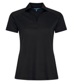Coal Harbour L3561, Tech Mesh Snag Resistant Ladies' Polo, Black