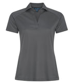 Coal Harbour L3561, Tech Mesh Snag Resistant Ladies' Polo, Dark Grey