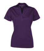 Coal Harbour L4007, Everyday Ladies' Polo, Deep Purple