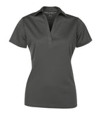 Coal Harbour L4007, Everyday Ladies' Polo, Steel Grey