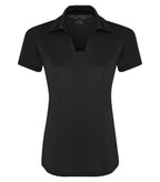 Coal Harbour L4015, City Tech Snag Resistant Ladies' Polo, Black