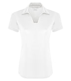 Coal Harbour L4015, City Tech Snag Resistant Ladies' Polo, White